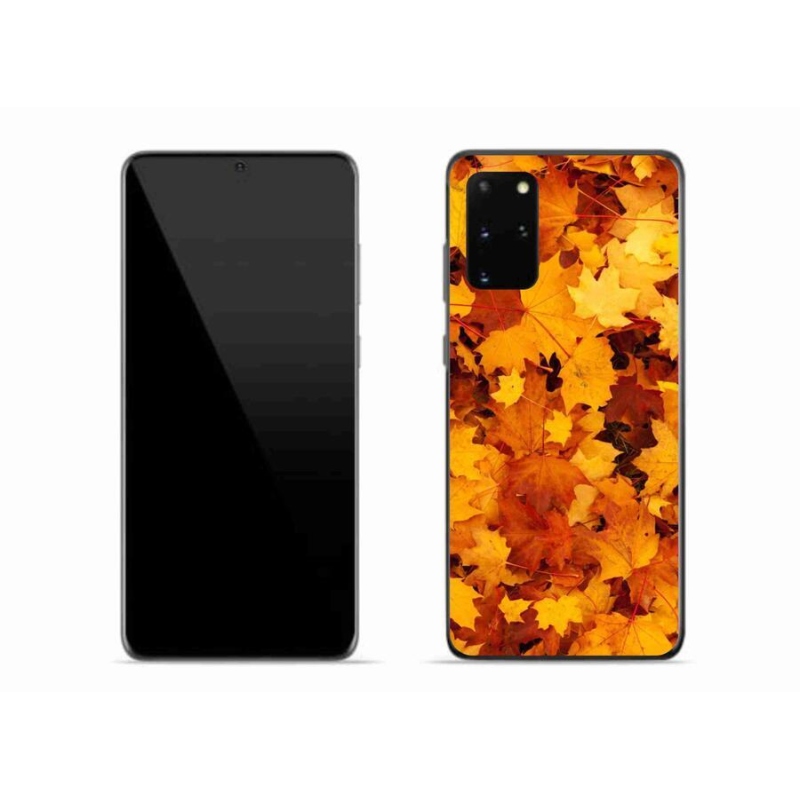 Gél borítás mmCase Samsung Galaxy S20 Plus készülékhez - juharlevelek