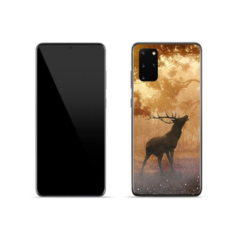 Zselés borítás mmCase Samsung Galaxy S20 Plus készülékhez - szarvas a vadászaton