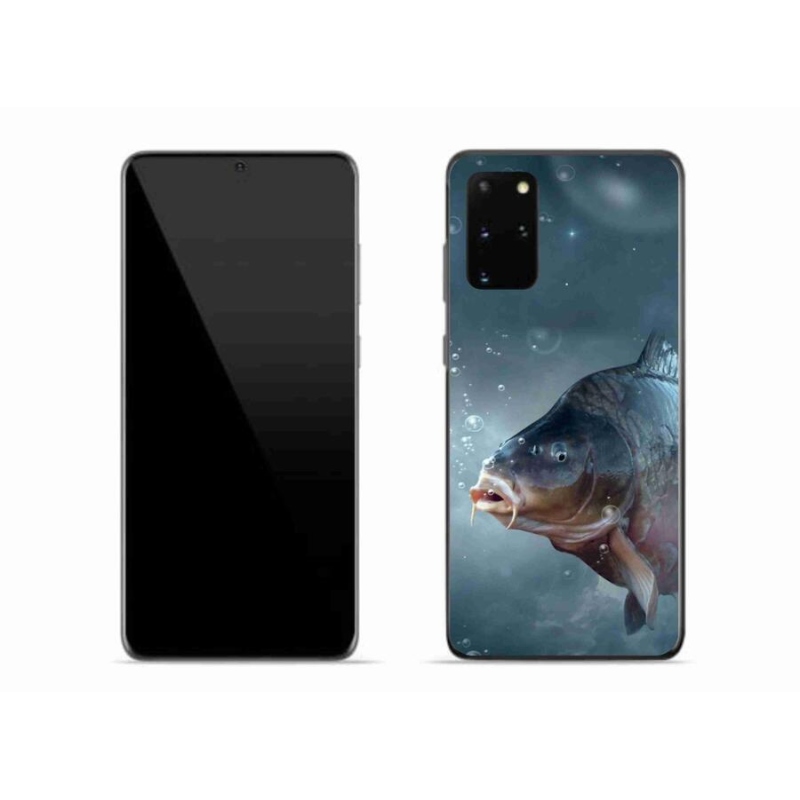 Gél borítás mmCase Samsung Galaxy S20 Plus készülékhez - ponty és buborékok