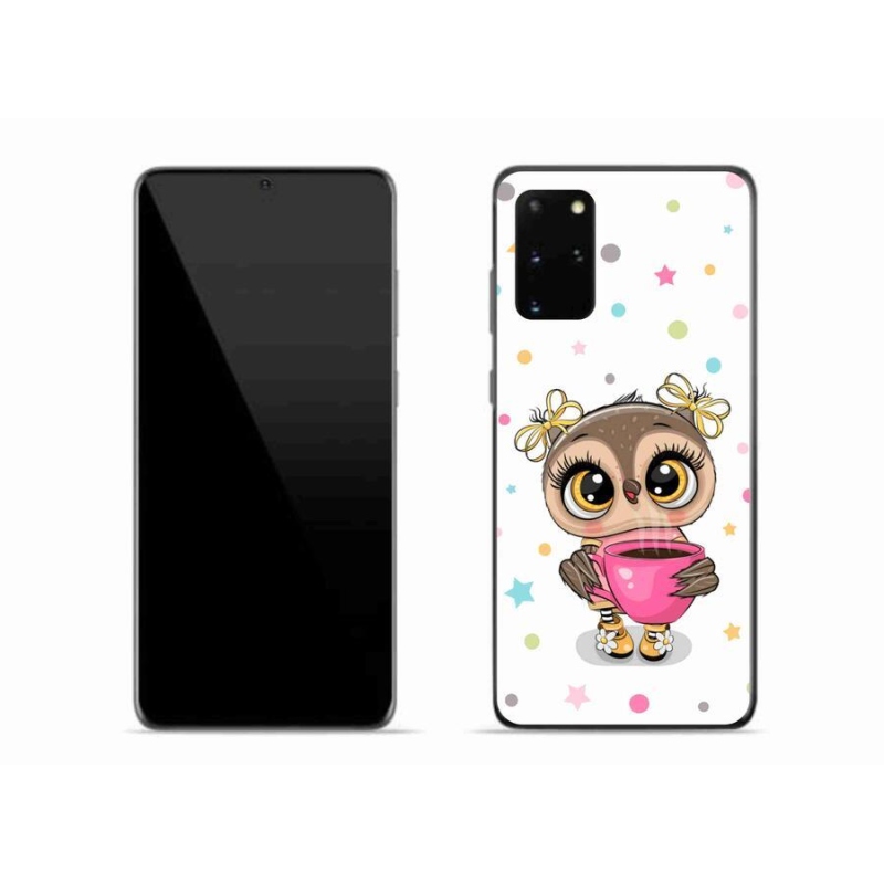 Zselés borítás mmCase Samsung Galaxy S20 Plus készülékhez - rajzfilm bagoly