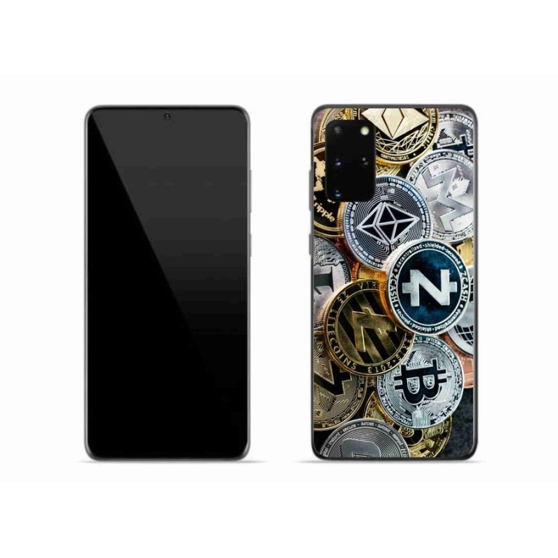 Gél borítás mmCase Samsung Galaxy S20 Plus készülékhez - kriptovaluták
