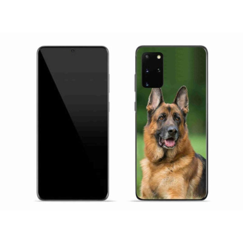 Gél borítás mmCase Samsung Galaxy S20 Plus készülékhez - Német juhászkutya