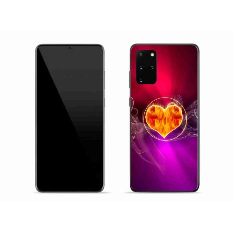 Gél borítás mmCase Samsung Galaxy S20 Plus készülékhez - tűzszív