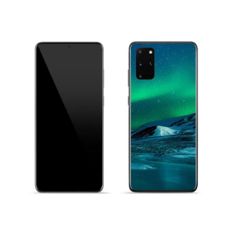 Zselés borítás mmCase Samsung Galaxy S20 Plus készülékhez - sarki fény