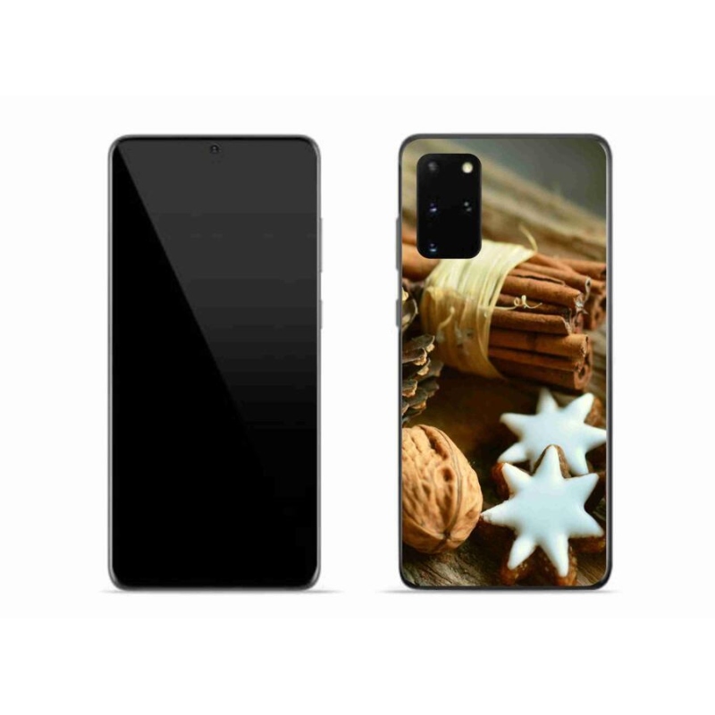 Gél borítás mmCase Samsung Galaxy S20 Plus készülékhez - fahéj és mézeskalács
