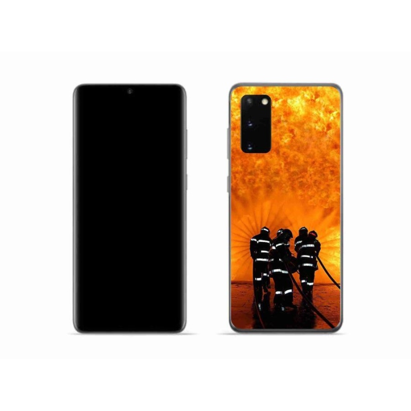 Gél borítás mmCase Samsung Galaxy S20 készülékhez - tűz