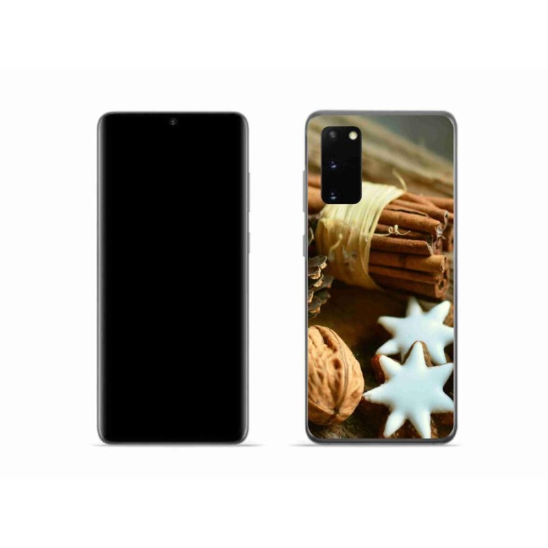 Gél borítás mmCase Samsung Galaxy S20 készülékhez - fahéj és mézeskalács