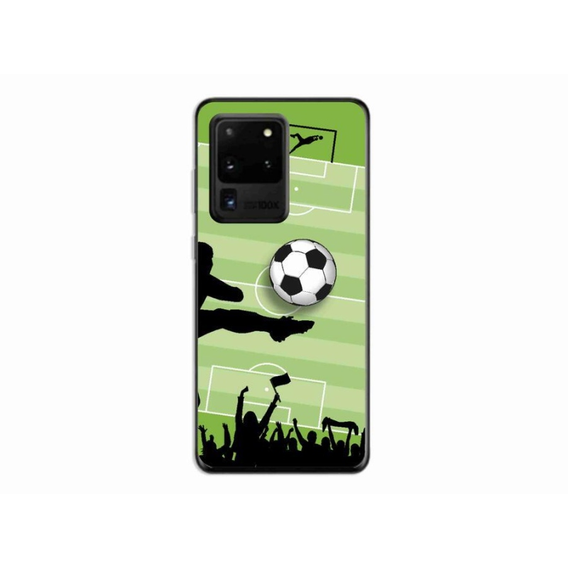 Gél borítás mmCase Samsung Galaxy S20 Ultra - futball 3