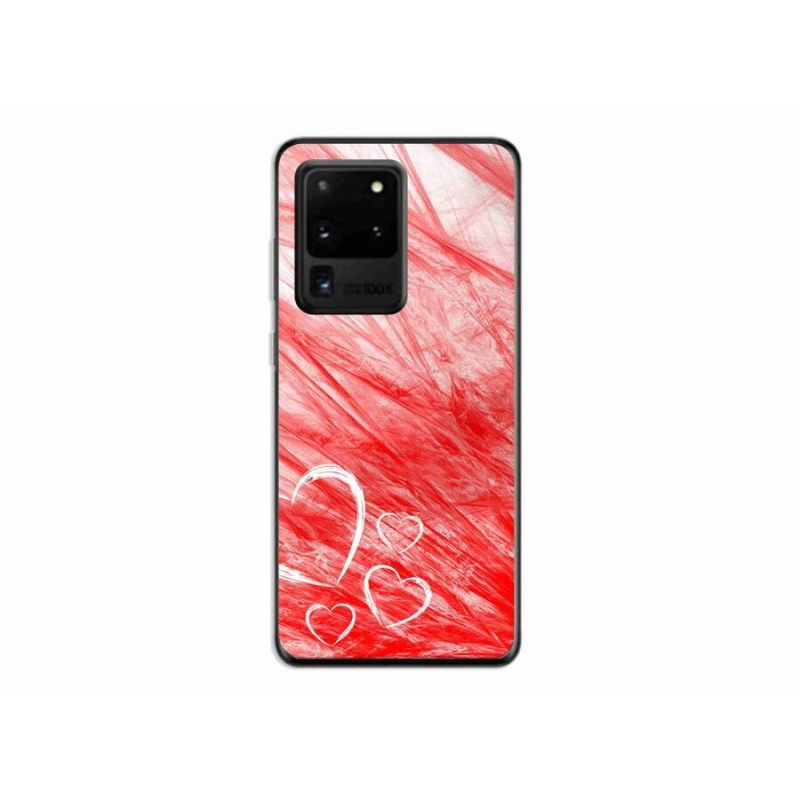 Zselés borítás mmCase Samsung Galaxy S20 Ultra készülékhez - szív