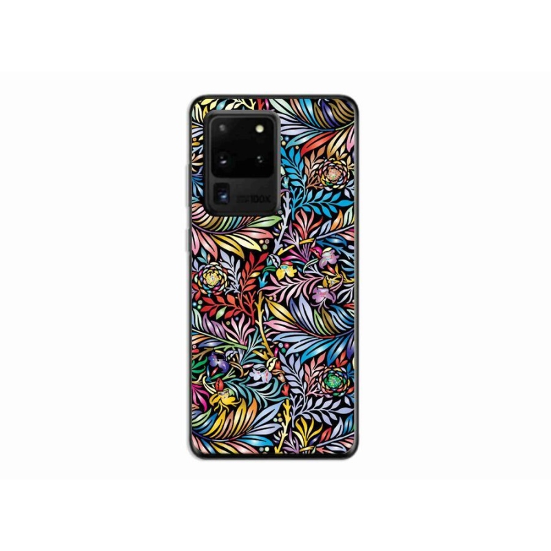 Gél borítás mmCase Samsung Galaxy S20 Ultra - virágok 5
