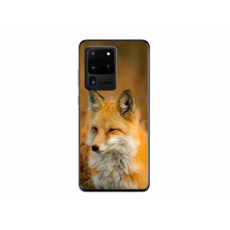 Zselés borítás mmCase Samsung Galaxy S20 Ultra készülékhez - róka