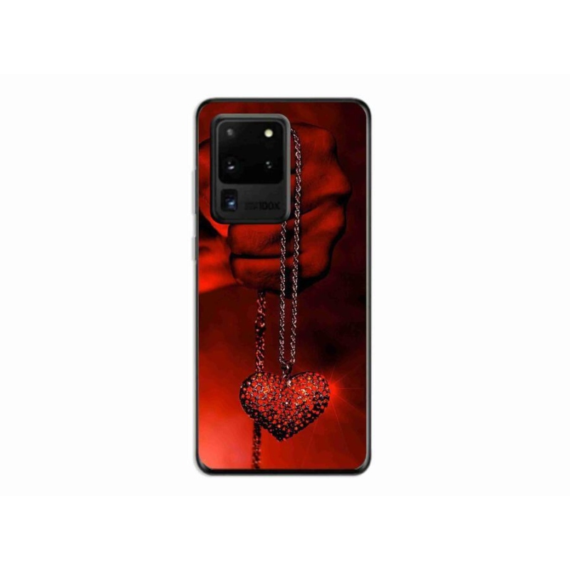 Gél borítás mmCase Samsung Galaxy S20 Ultra készülékhez - nyaklánc