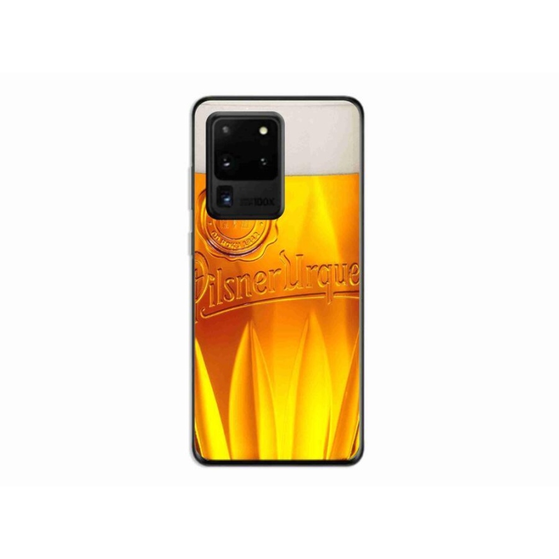 Gél borítás mmCase Samsung Galaxy S20 Ultra készülékhez - sör