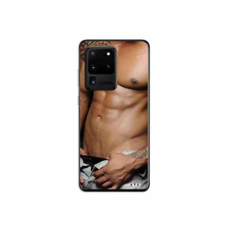 Gél borítás mmCase Samsung Galaxy S20 Ultra - szexi férfi