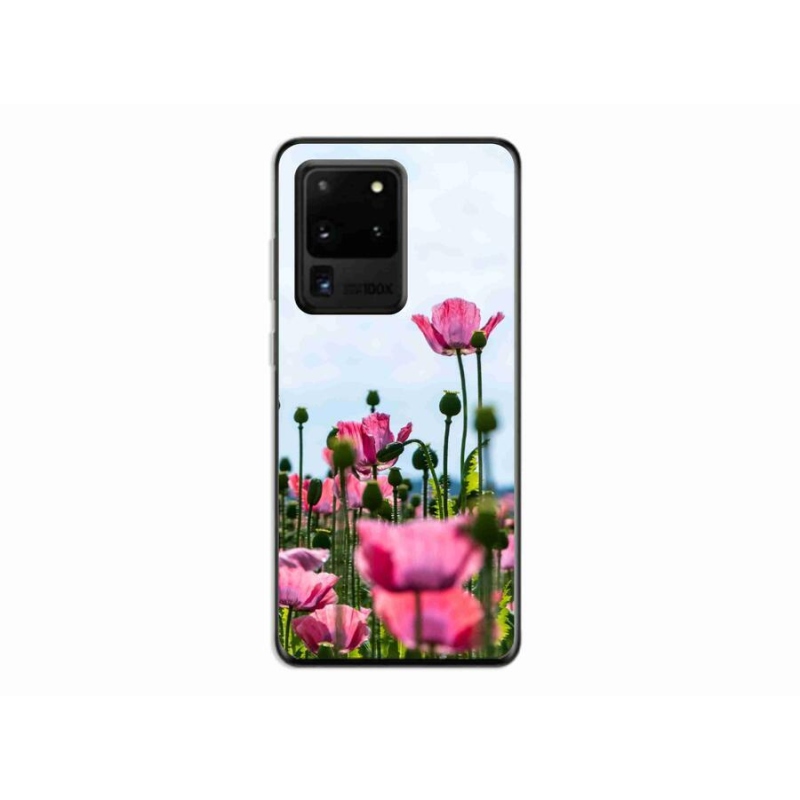 Gél védőhuzat mmCase Samsung Galaxy S20 Ultra készülékhez - mákos színű