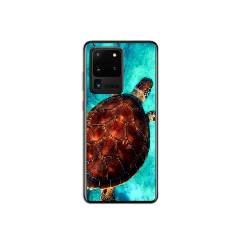 Gél védőhuzat mmCase Samsung Galaxy S20 Ultra készülékhez - teknősbéka