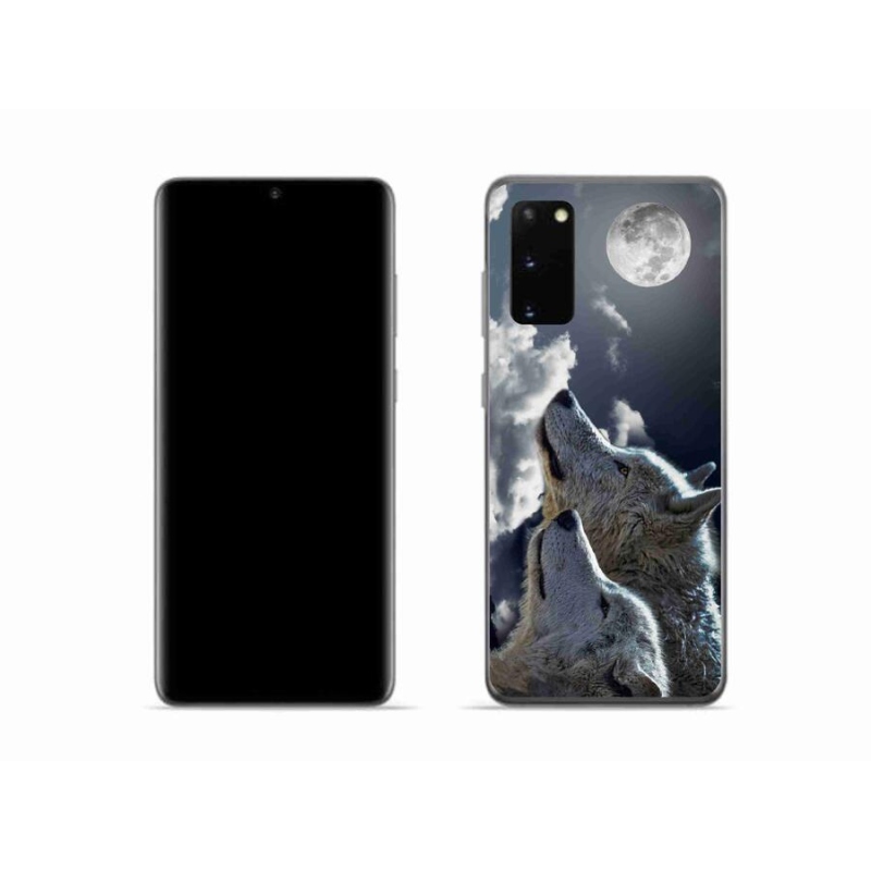 Zselés borítás mmCase Samsung Galaxy S20 - farkasok