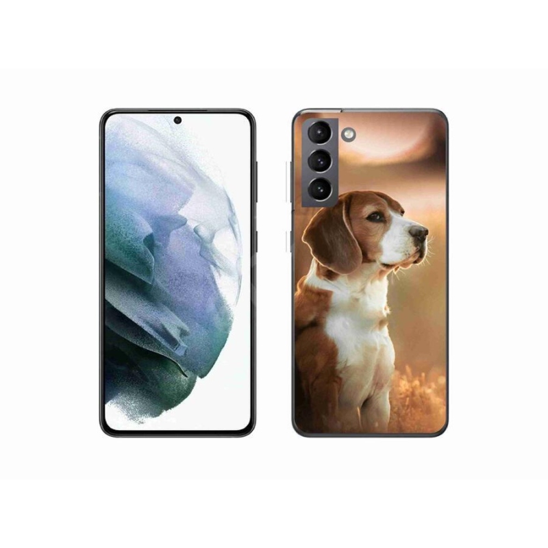 Gél védőhuzat mmCase Samsung Galaxy S21 készülékhez - bézs színű