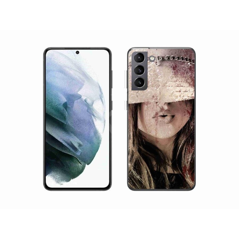 Gél borítás mmCase Samsung Galaxy S21 - lányhoz