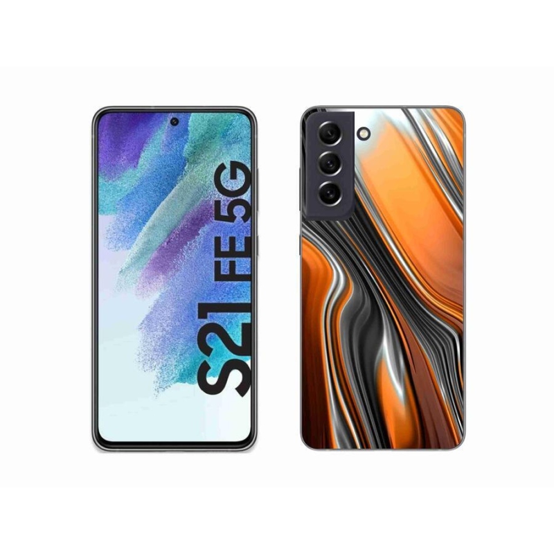 Zselés borító mmCase Samsung Galaxy S21 FE 5G - kivonat 3