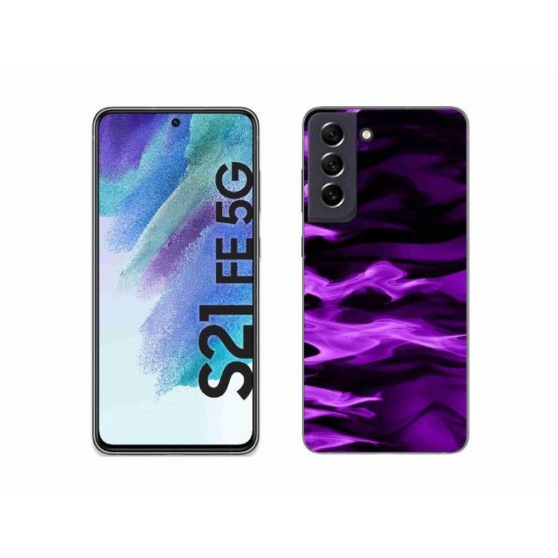 Gél borítás mmCase Samsung Galaxy S21 FE 5G - absztrakt minta 9