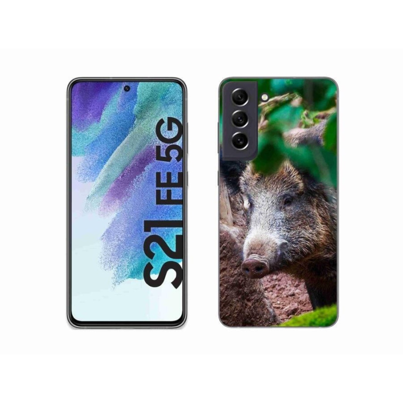 Zselés borítás mmCase Samsung Galaxy S21 FE 5G - vaddisznóhoz