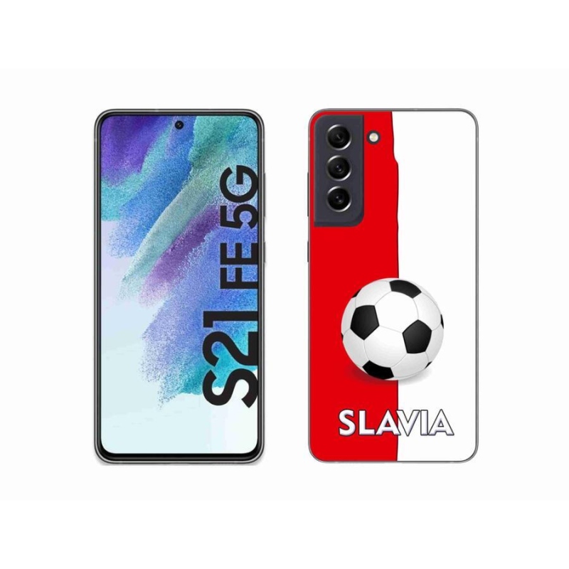Gél védőburkolat mmCase Samsung Galaxy S21 FE 5G - futball 2