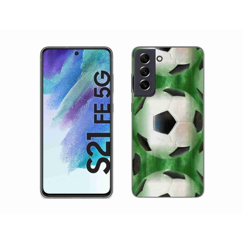 Zselés borítás mmCase Samsung Galaxy S21 FE 5G - focilabdához