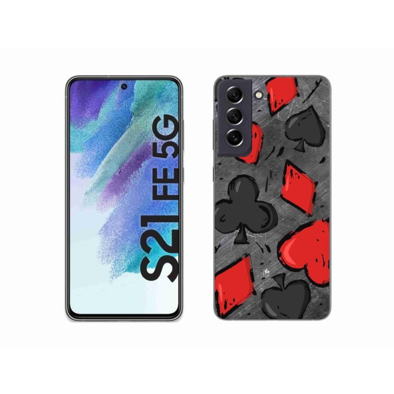 Gél védőburkolat mmCase Samsung Galaxy S21 FE 5G - kártya 1