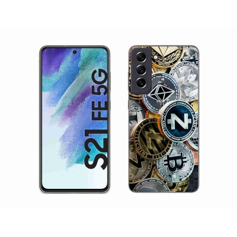 Gél borítás mmCase Samsung Galaxy S21 FE 5G - kriptovaluták