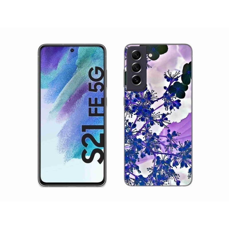 Zselés borítás mmCase Samsung Galaxy S21 FE 5G - hortenzia virág