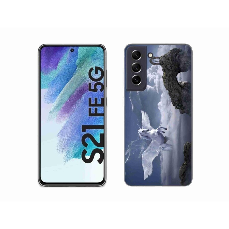 Zselés borítás mmCase Samsung Galaxy S21 FE 5G készülékhez - pegazus