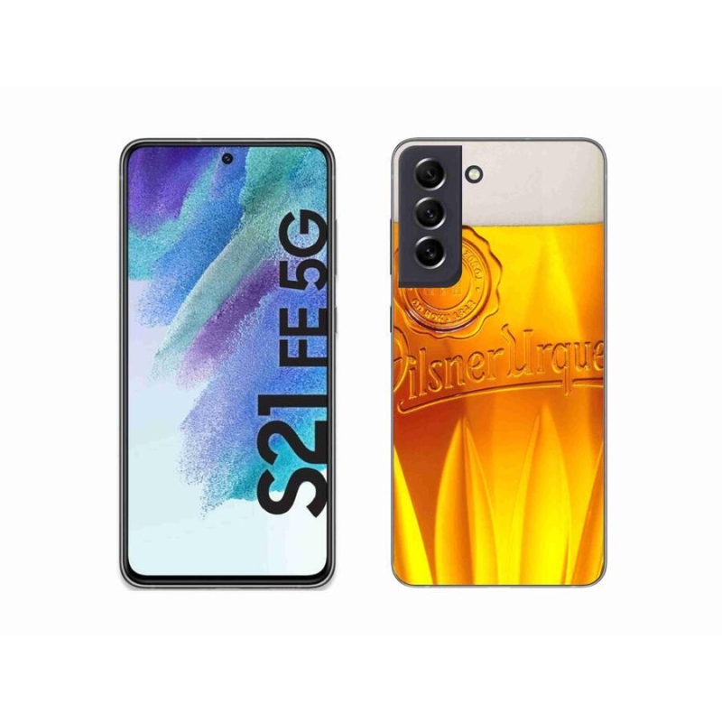Zselés borítás mmCase Samsung Galaxy S21 FE 5G - sörhöz