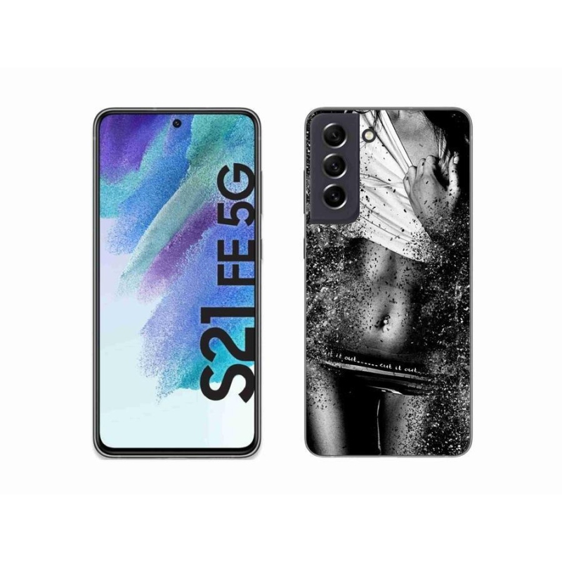 Gél borítás mmCase Samsung Galaxy S21 FE 5G - szexi nő 1