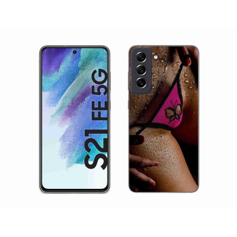 Gél borítás mmCase Samsung Galaxy S21 FE 5G - szexi nő