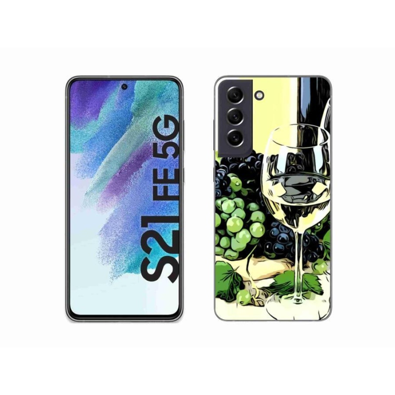 Gél borító mmCase Samsung Galaxy S21 FE 5G - pohár borhoz