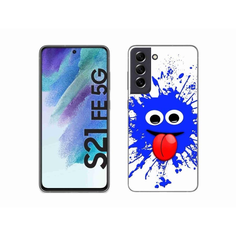 Gél védőburkolat mmCase Samsung Galaxy S21 FE 5G - szellem