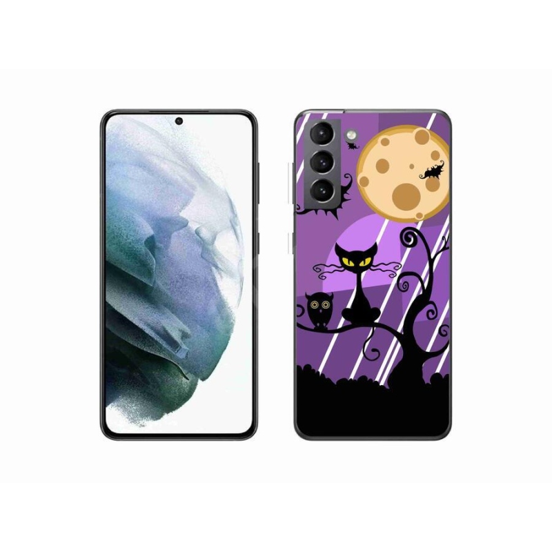 Gél borítás mmCase Samsung Galaxy S21 - halloween