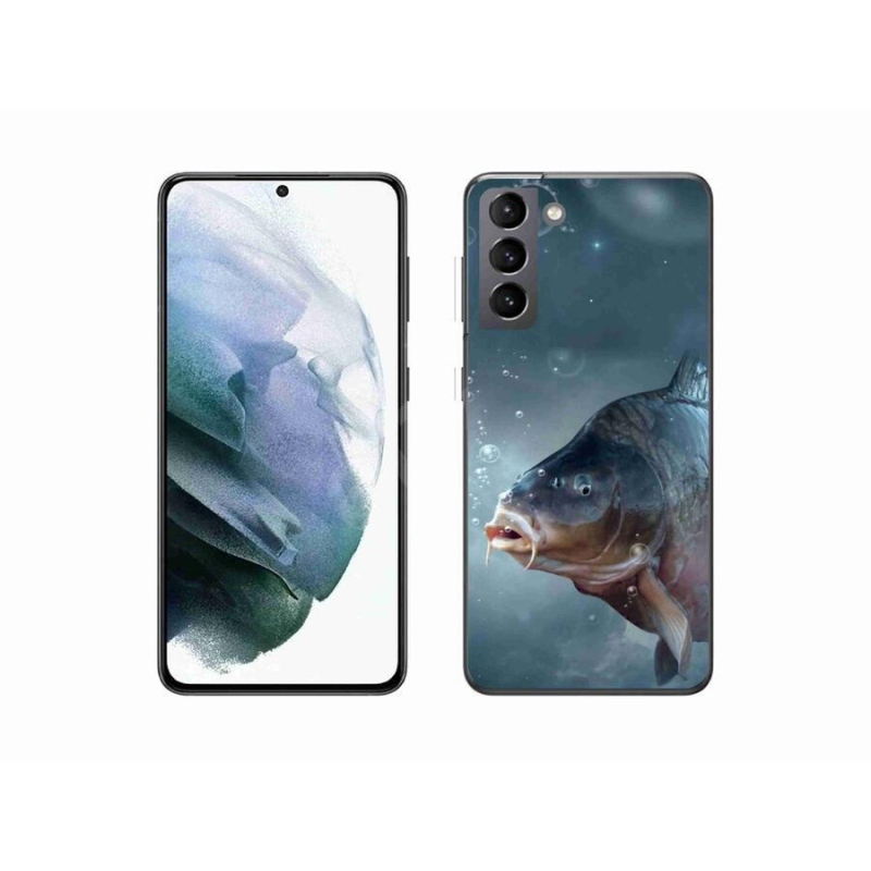 Gél borítás mmCase Samsung Galaxy S21 - ponty és buborékok