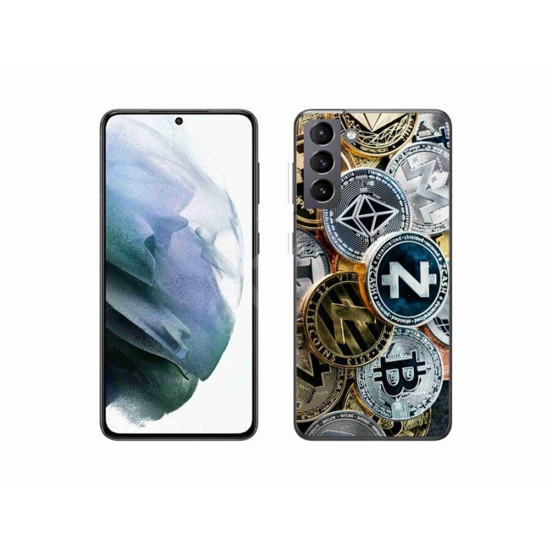 Gél borítás mmCase Samsung Galaxy S21 - kriptovalutákhoz