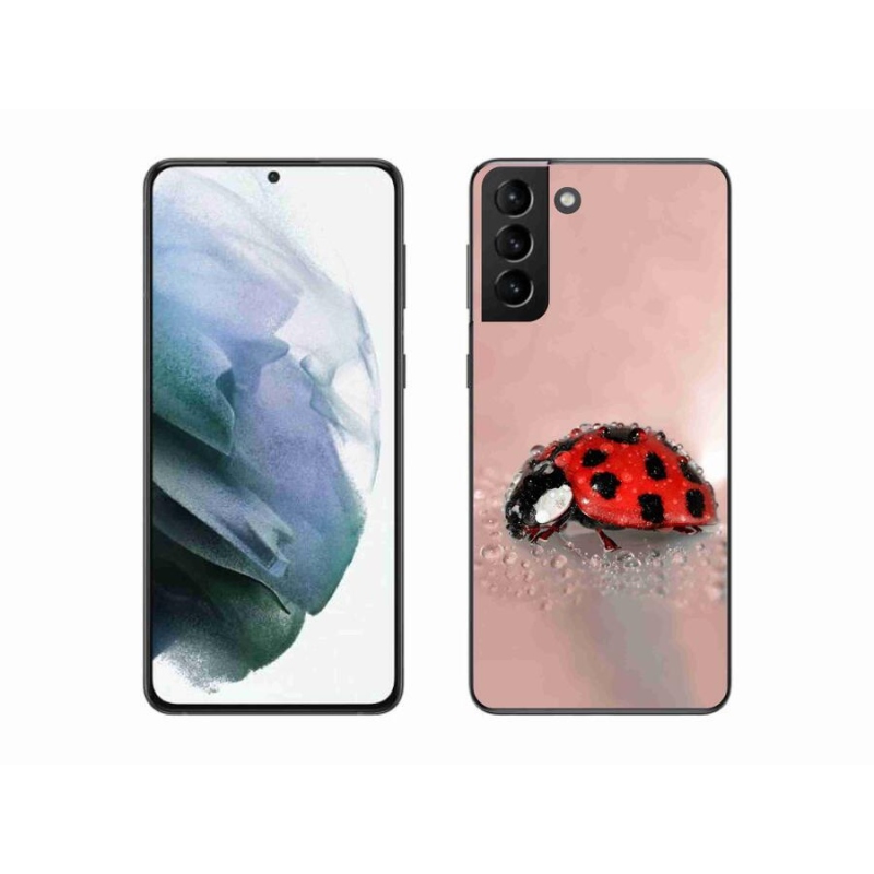 Gél védőhuzat mmCase Samsung Galaxy S21 Plus készülékhez - katicabogár