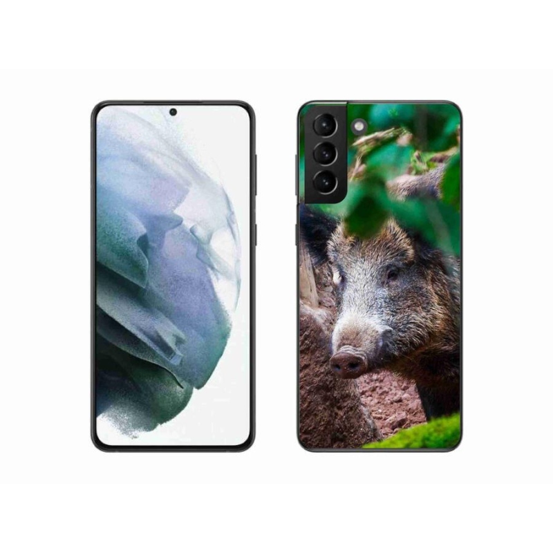 Zselés borítás mmCase Samsung Galaxy S21 Plus készülékhez - vaddisznó