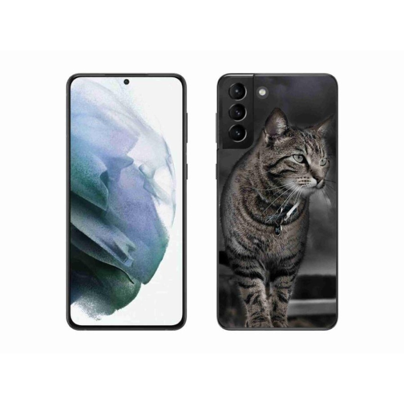 Zselés borítás mmCase Samsung Galaxy S21 Plus készülékhez - macska