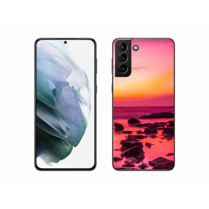 Gél borítás mmCase Samsung Galaxy S21 Plus - tenger és ragyogás