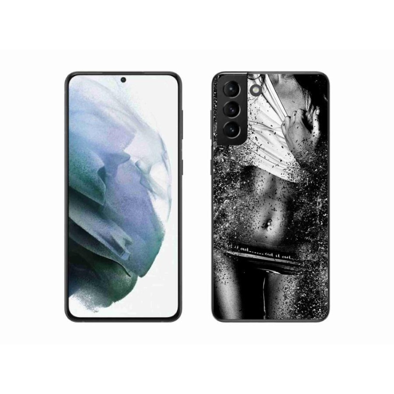 Gél borítás mmCase Samsung Galaxy S21 Plus - szexi nő 1