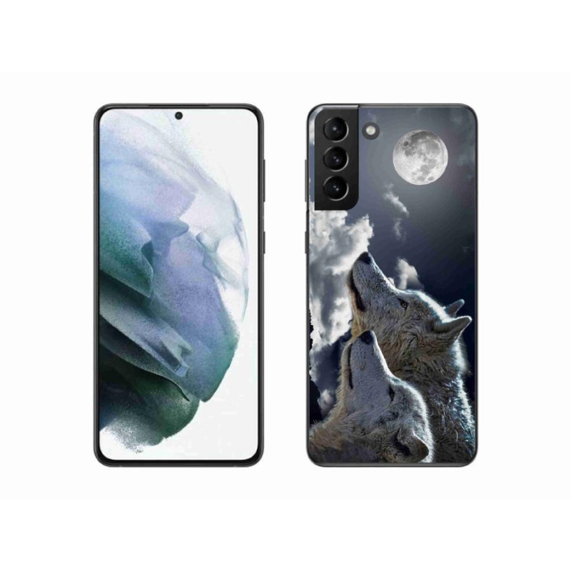 Zselés borítás mmCase Samsung Galaxy S21 Plus - farkasok