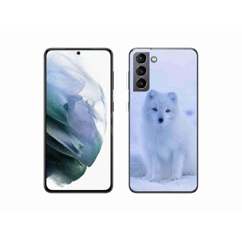 Zselés borítás mmCase Samsung Galaxy S21 készülékhez - polár róka