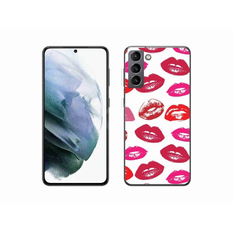 Zselés borítás mmCase Samsung Galaxy S21 - ajkakhoz