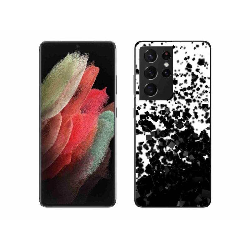 Zselés borítás mmCase Samsung Galaxy S21 Ultra 5G - absztrakt minta 1