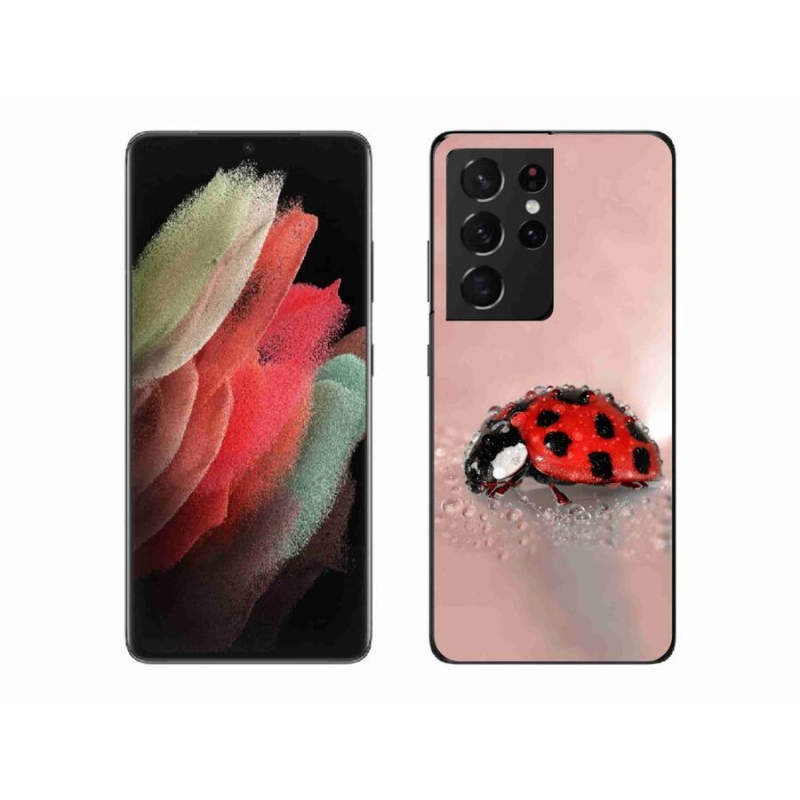 Gél védőhuzat mmCase Samsung Galaxy S21 Ultra 5G - katicabogárhoz